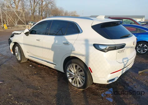 2024 Buick Envision Avenir Awd z USA, uszkodzony, nr VIN LRBFZSE40RD070514